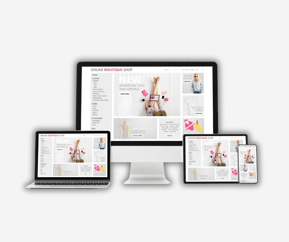 Responsive Ecommerce website Design